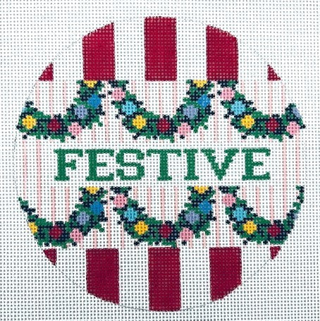Festive Large Christmas Ornament by Kanagaroo Paws CRL-3