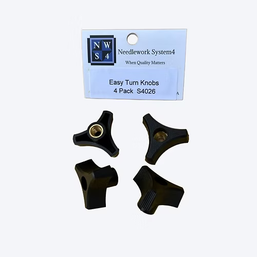 Plastic Tri Knob by Needlework System 4