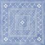 Josephine 18 Count Wedgewood & White