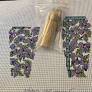 Violets Scissor Case- Ivory