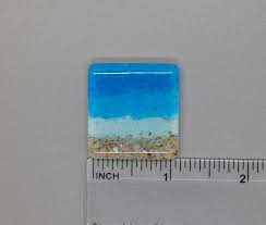 Beach Needle Minder by Beau Verre Art