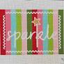 Sparkle on Stripes, Large by The Collection