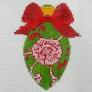 Bow Bulb Chinoiserie by Blue Waters Needlepoint