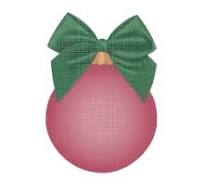 Classic Glass Ornament, Pink by Pepperberry Designs