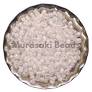 Murasaki Glass Seed Beads Size 15 - 284 White Lined AB