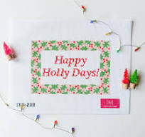 Happy Holly Days! by Stitch Rock Designs SRD-208