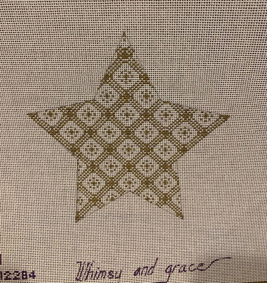 Kristi's 6" Star- Gold