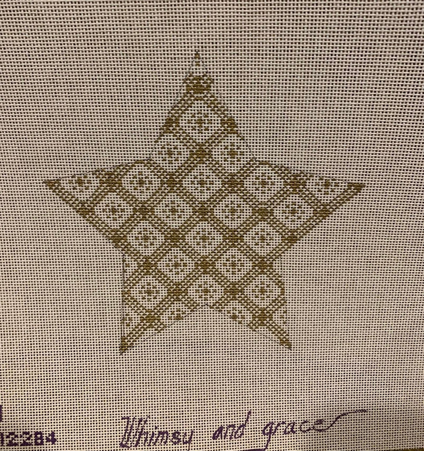Kristi's 6" Star- Gold