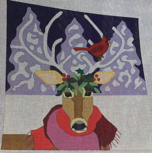 Reindeer & Cardinal by Melissa Prince Designs