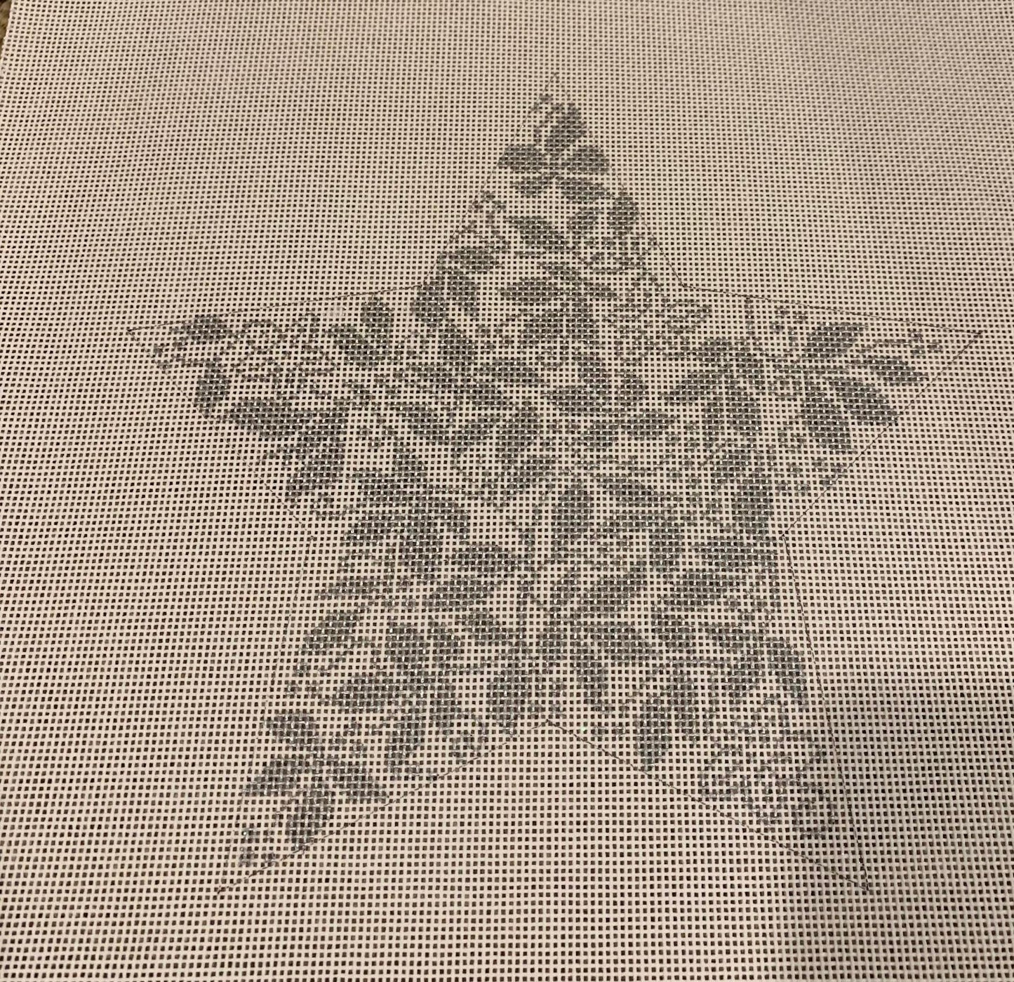 13 Count Teri's Star Tree Topper Silver