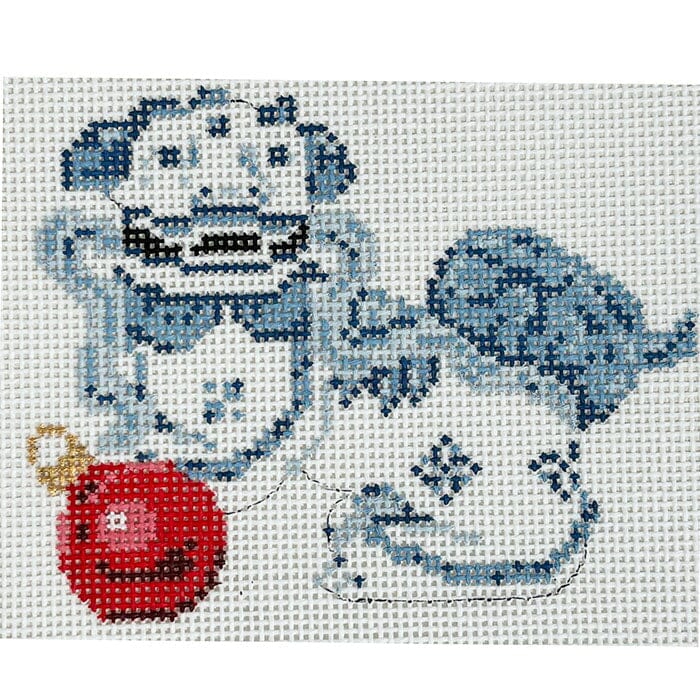Foo Dog with Ornament by Kate Woodward