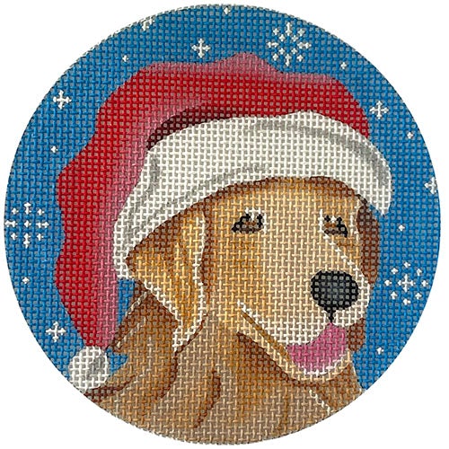 Golden Retriever Santa by Pepperberry DG-13
