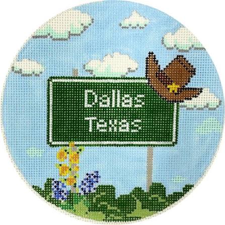 Dallas Texas Highway Sign