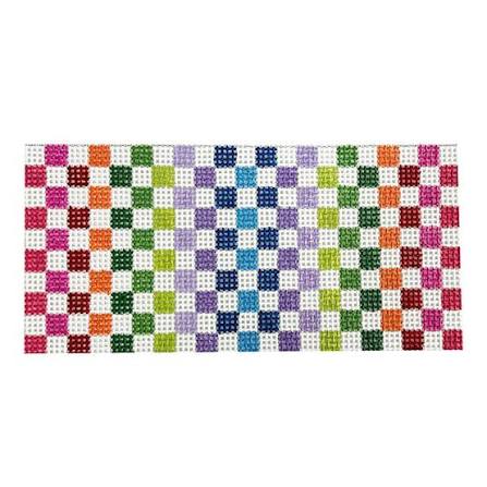 Rectangular Insert - Rainbow Check by C'ate La Vie