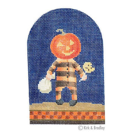 Trick-Or-Treater Pumpkin