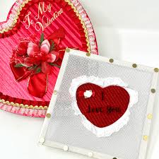 Vintage Valentine Candy Box