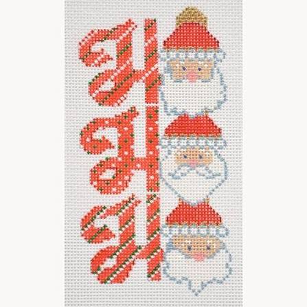 Ho Ho Ho Red Santas Vertical