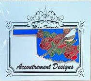 Accoutrement Designs Oklahoma State Enamel Needle Minder
