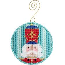 Striped Nutcracker Round Franz