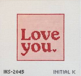 Initial K Studio Pink Love You