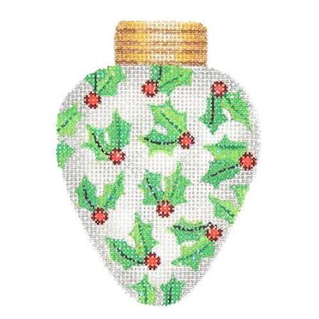 Christmas Light Silver with Holly
