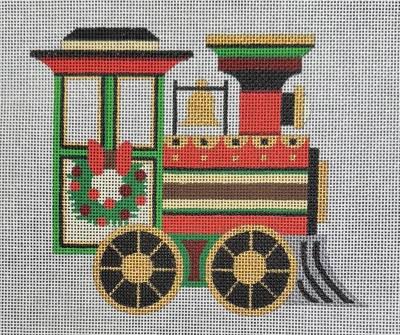 Christmas Train-Engine by Raymond Crawford