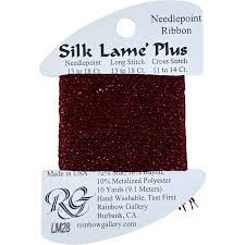LM28 Burgundy | Silk Lame' Plus