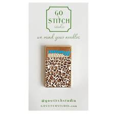 Go Stitch Studio Needle Minder Box BI Leopard