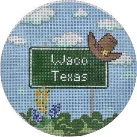 Waco Texas Highway Sign