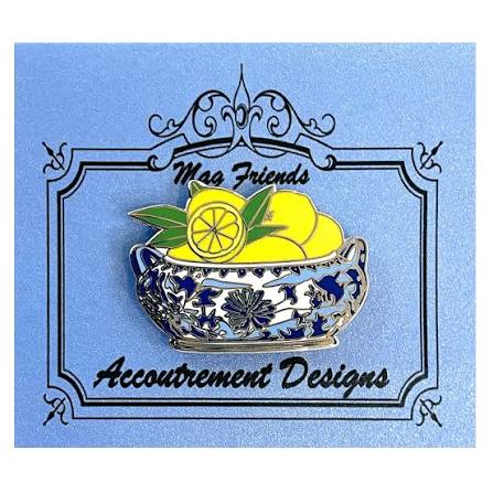 Accoutrement Designs Bowl of Lemons Needle Minder