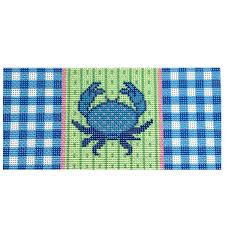 Blue Crab/Gingham Insert