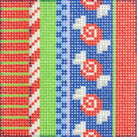 Jolly Stipe Swirl Candy Coaster