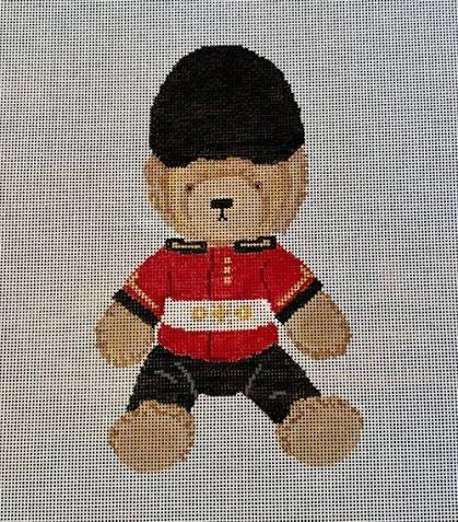 Teddy Guardsman on 13 by Blue Ridge Stitchery