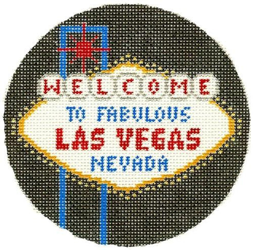 Las Vegas Sign Ornament by Silver Needle