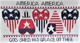 Patriotic Hearts by NeedleDeeva