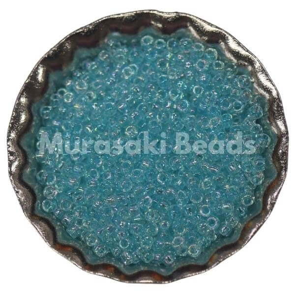 Murasaki Beads 150-268 Crystal Lt Aqua Lined AB