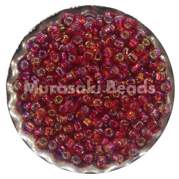 Murasaki Beads 110-638 Ruby AB Size 11