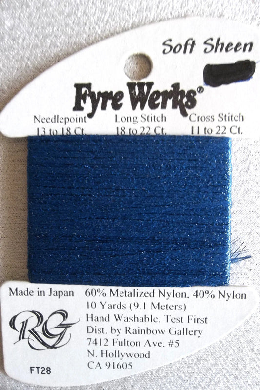 FT28 - Royal Blue - Fyre Werks Soft Sheen
