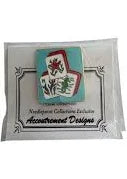 Mahjong Needle Minder by Kate Dickerson