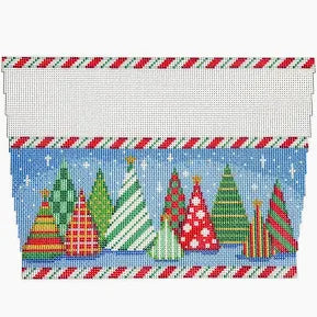 Funky Forest II Stocking Cuff