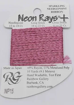 Neon Rays + - Rose Pink