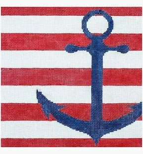 Anchor Stencil/Red
