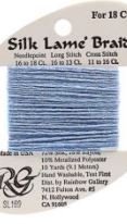 Silk Lame' Braid - Blue Bell SL169