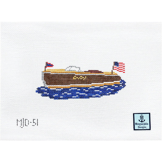Wooden Boat by Morgan Julia Designs