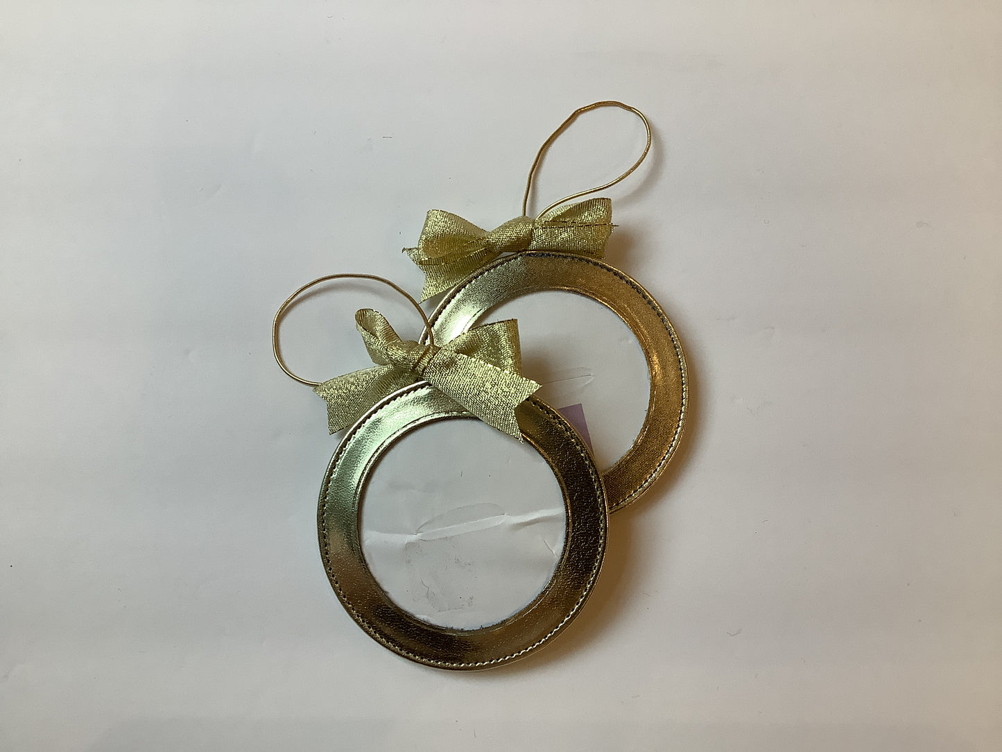 Self Finishing Leather Ornament - Gold