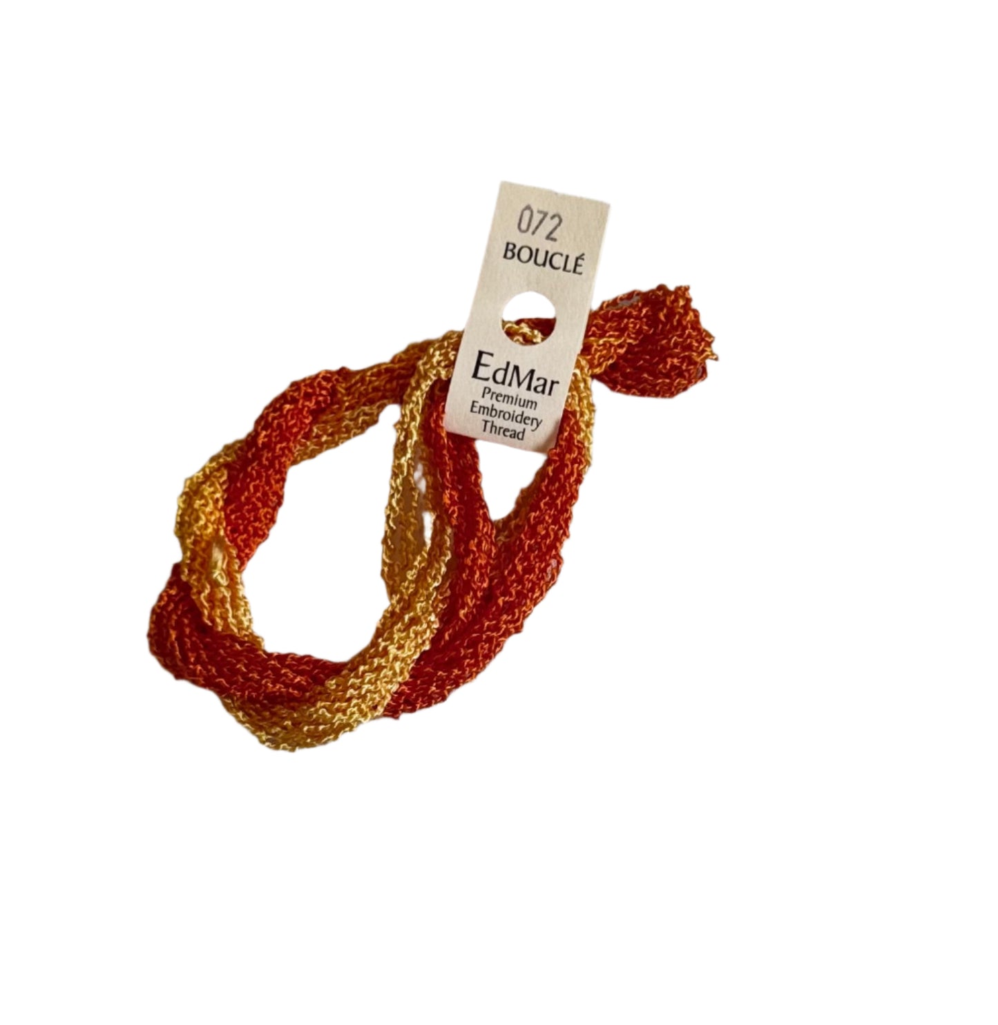 EdMar Boucle - 072 Orange & Apricot Variegated