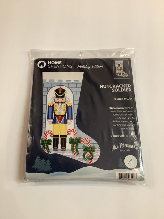 Stocking Kit- Nutcracker Soldier
