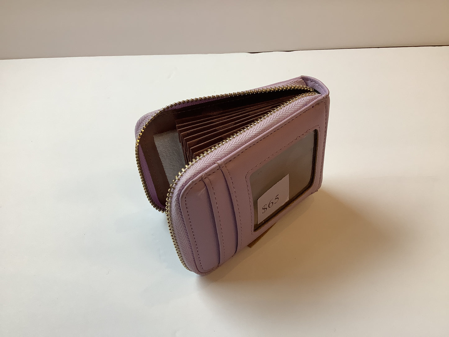 Leather Zippered Wallet