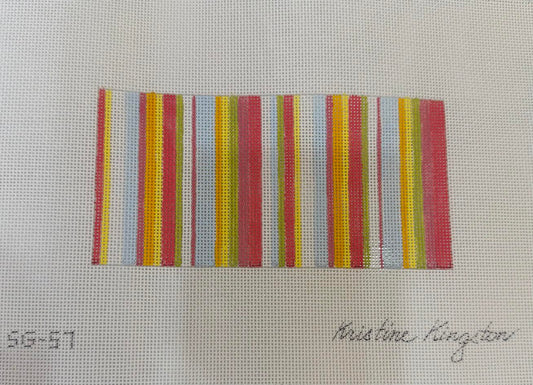 Happy Stripes Sherbert Insert 18 Mesh by Kristine Kingston