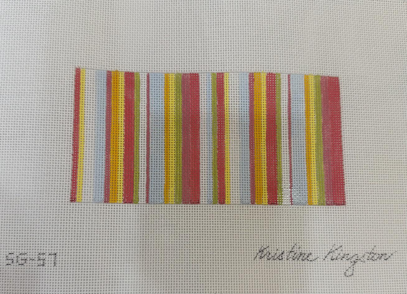 Happy Stripes Sherbert Insert 18 Mesh by Kristine Kingston